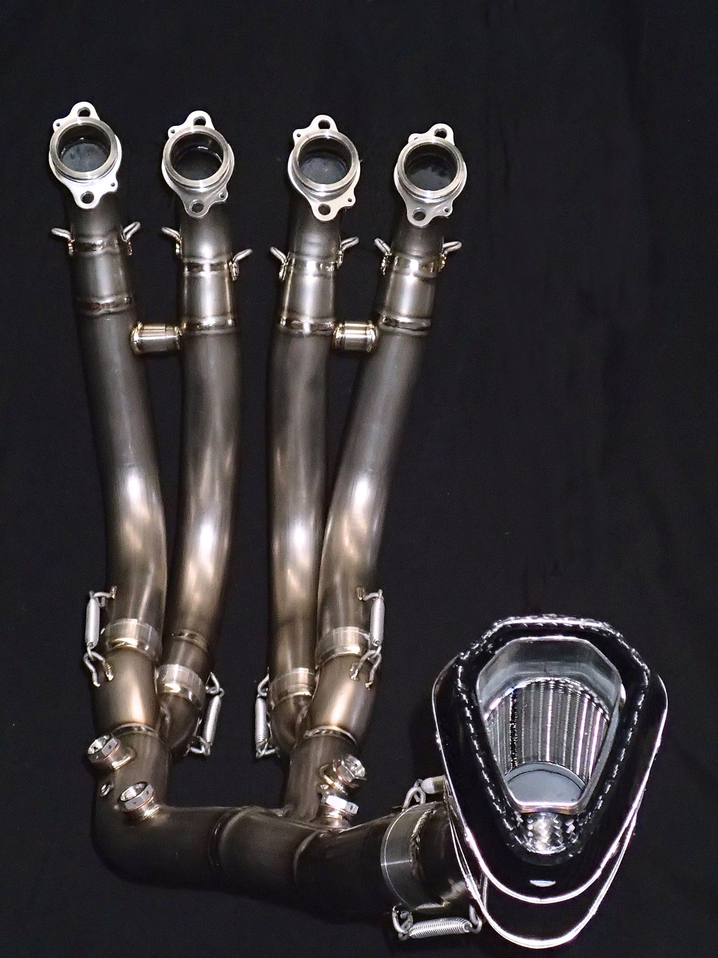 2020 - 2025 BMW S1000R & S1000RR Vandemon Titanium Exhaust (K67)