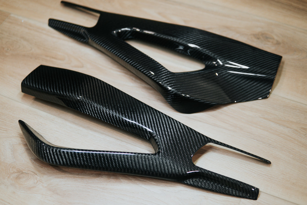 Carbon Fiber Swingarm Covers for 2020-2026 S1000RR / M1000RR / M1000R