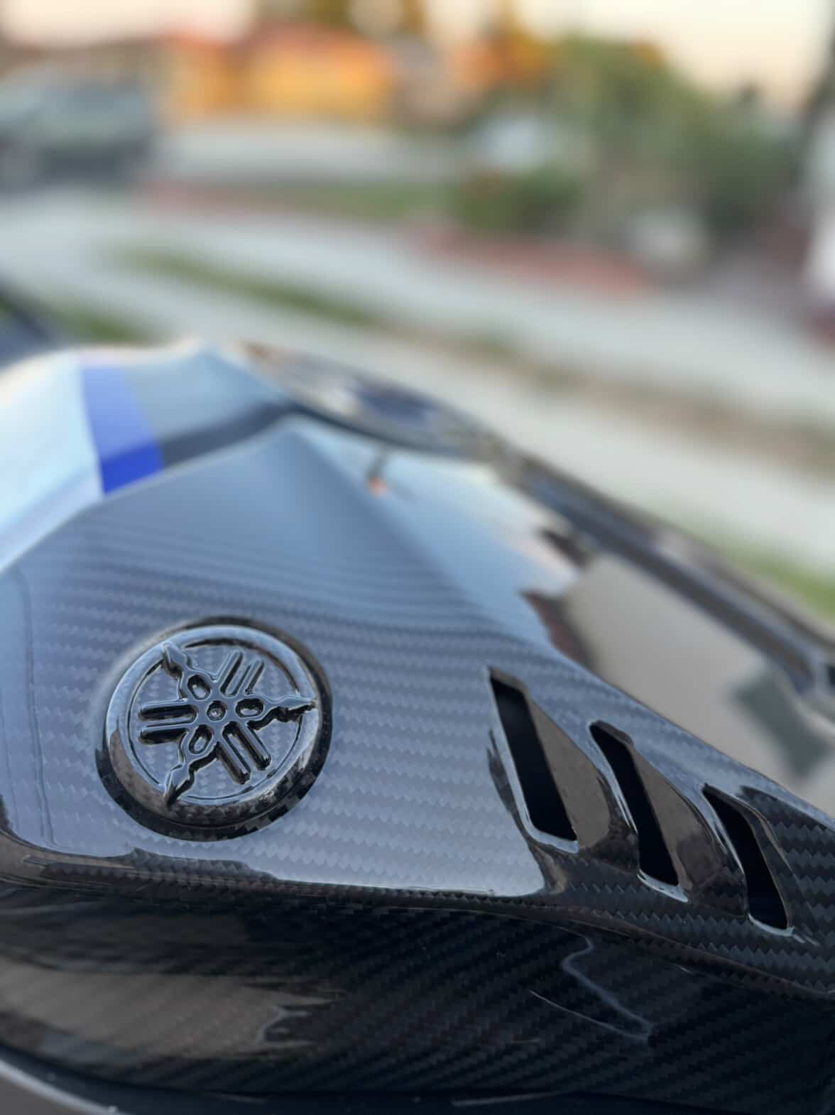 Carbon Fiber YAMAHA Emblems Logo for R1, R6, MT-09, MT-07