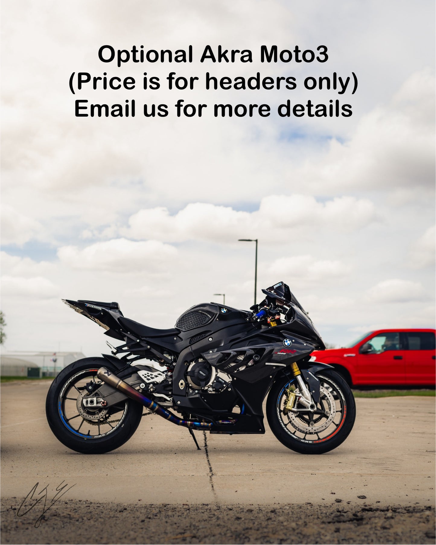 Custom Titanium Headers for 2010 - 2014 BMW S1000rr / S1000R (K46)