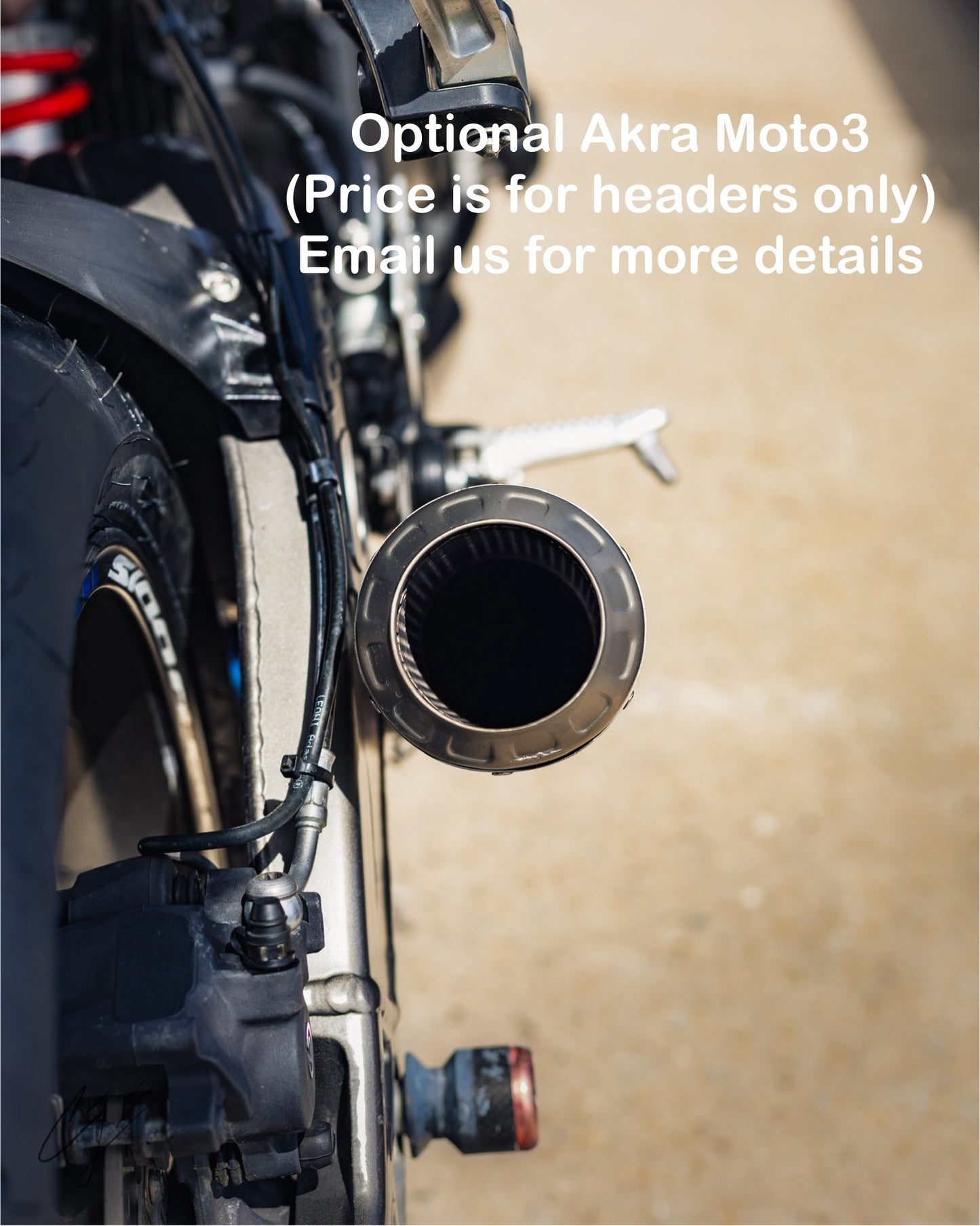 Custom Titanium Headers for 2010 - 2014 BMW S1000rr / S1000R (K46)