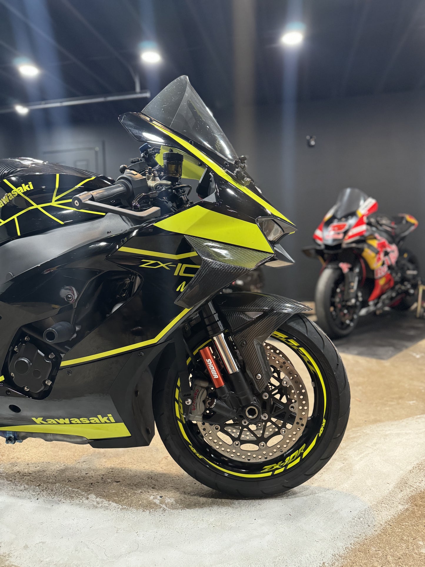 Carbon Fiber Winglets for 2022 - 2025 KAWASAKI ZX10R