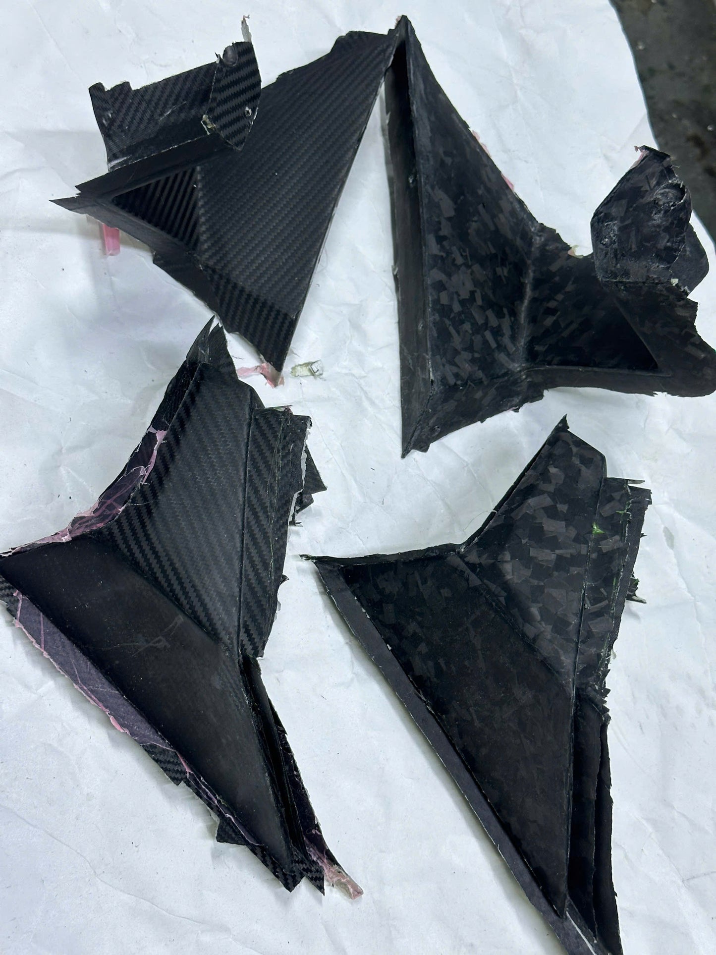 Carbon Fiber Winglets for 2022 - 2025 KAWASAKI ZX10R