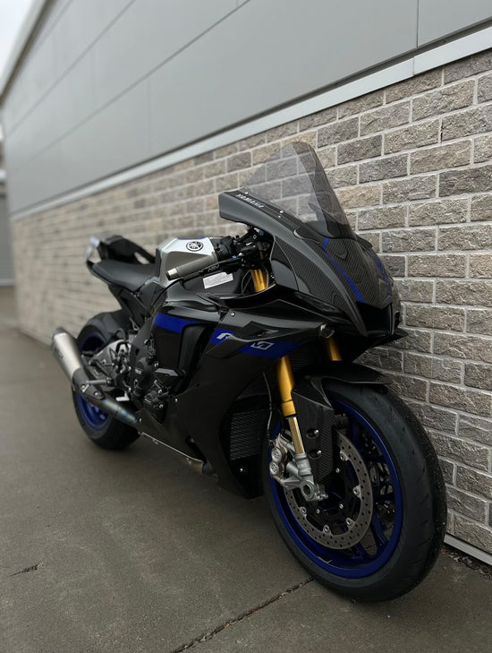 05 R1 Winglets DRY Carbon Fiber Winglets for 2020 - 2024 YAMAHA R1 RN49 – TL Motor