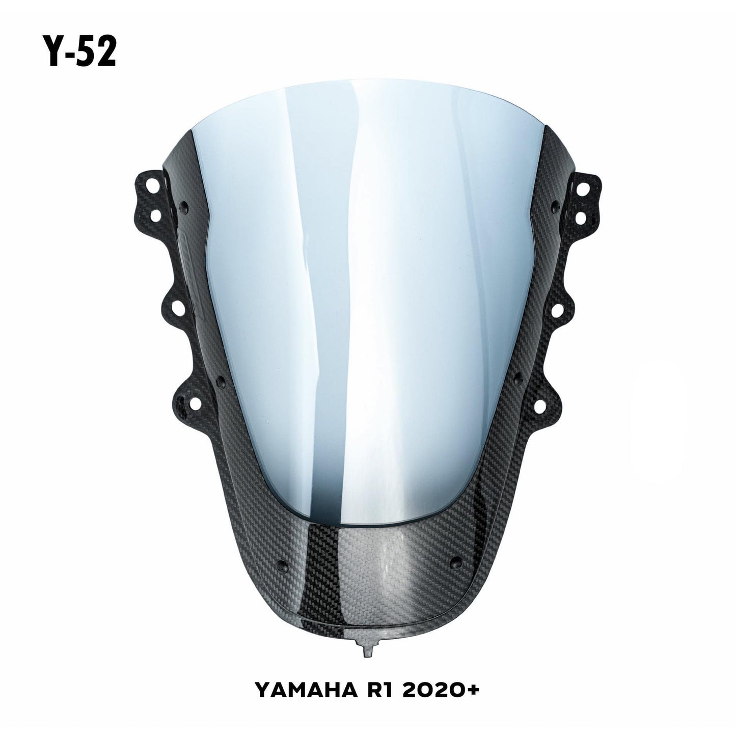 Carbon Fiber Windshield Windsreen for 2020-2024 Yamaha R1 R1M RN65