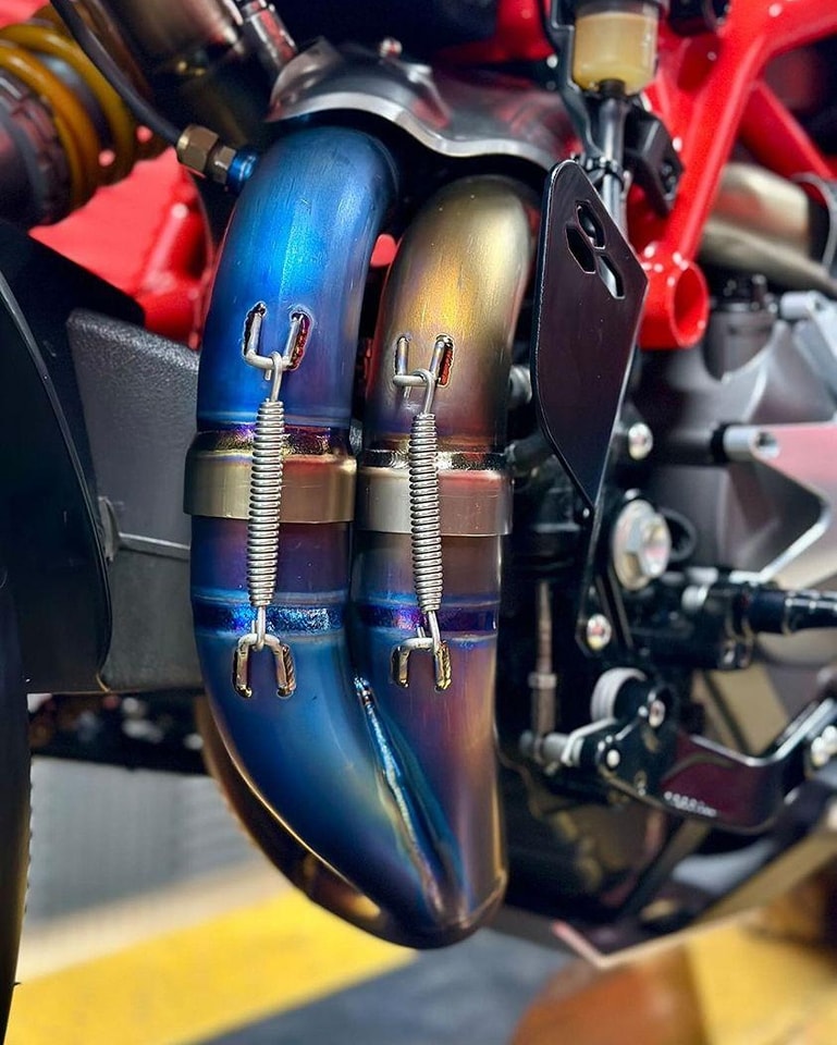 2019 - 2024 Ducati Hypermotard 950 & 950SP Vandemon Titanium Exhaust