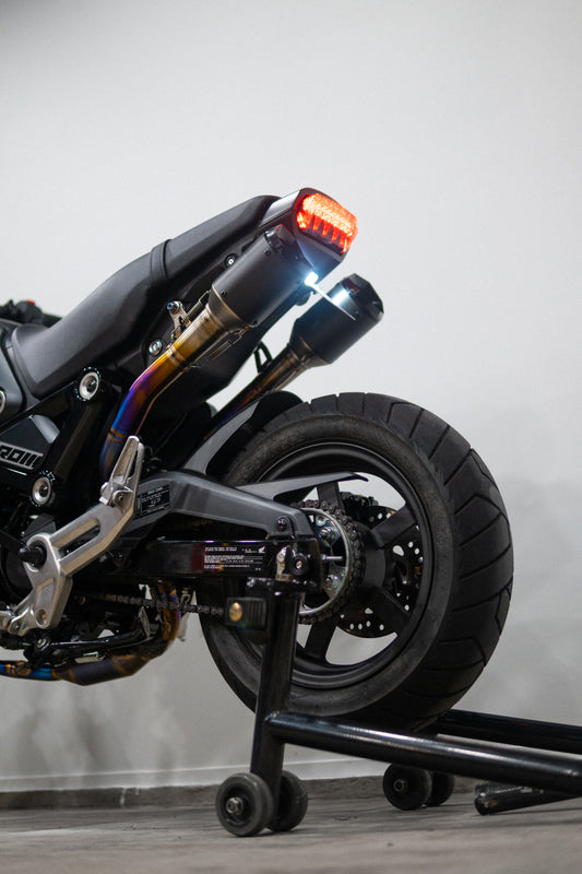 Titanium Dual Exhaust System for Honda Grom 2022+