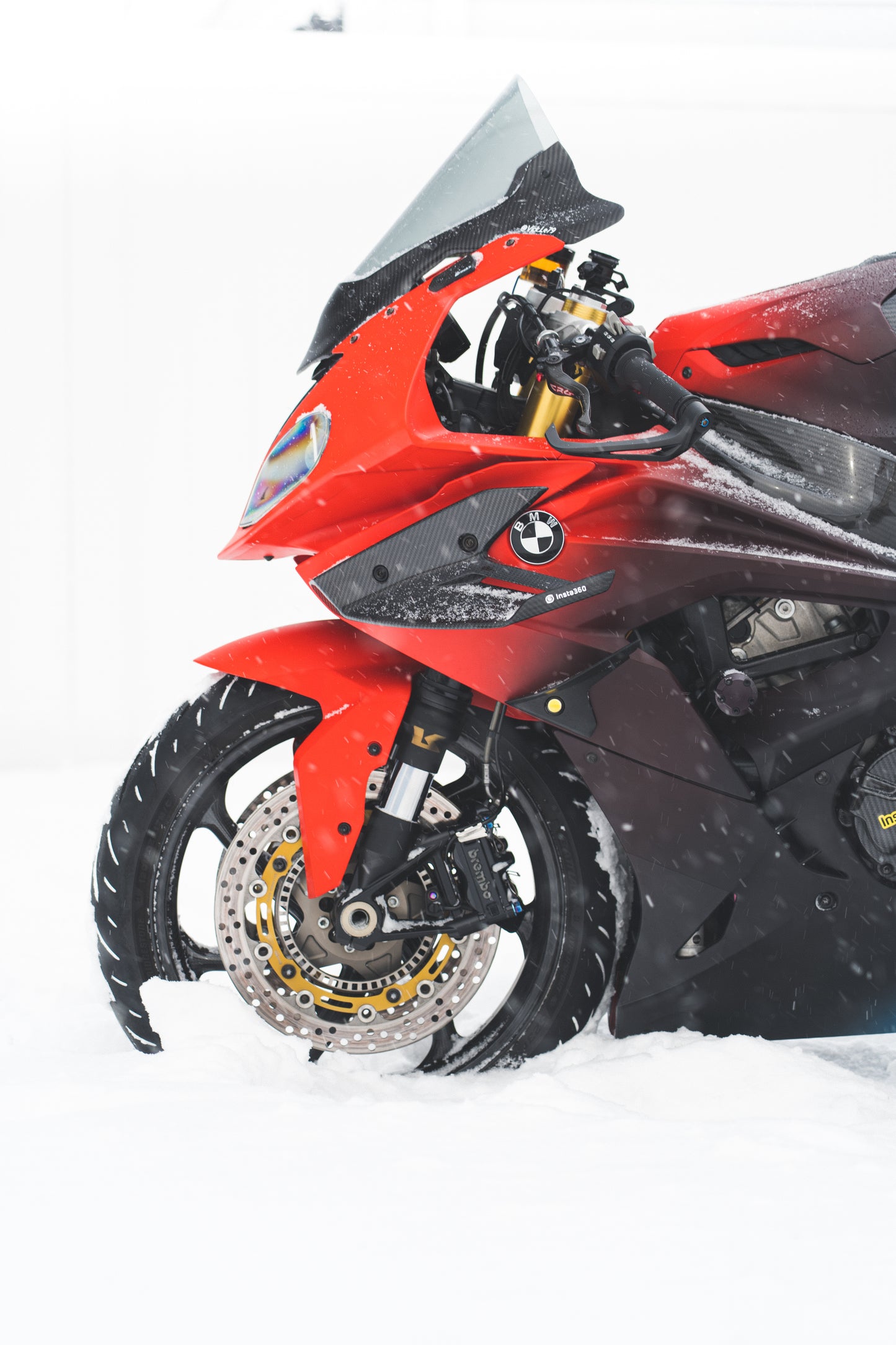 Carbon Fiber Turn Signal Intergrated Winglets for 2015 - 2019 BMW S1000RR (K46)