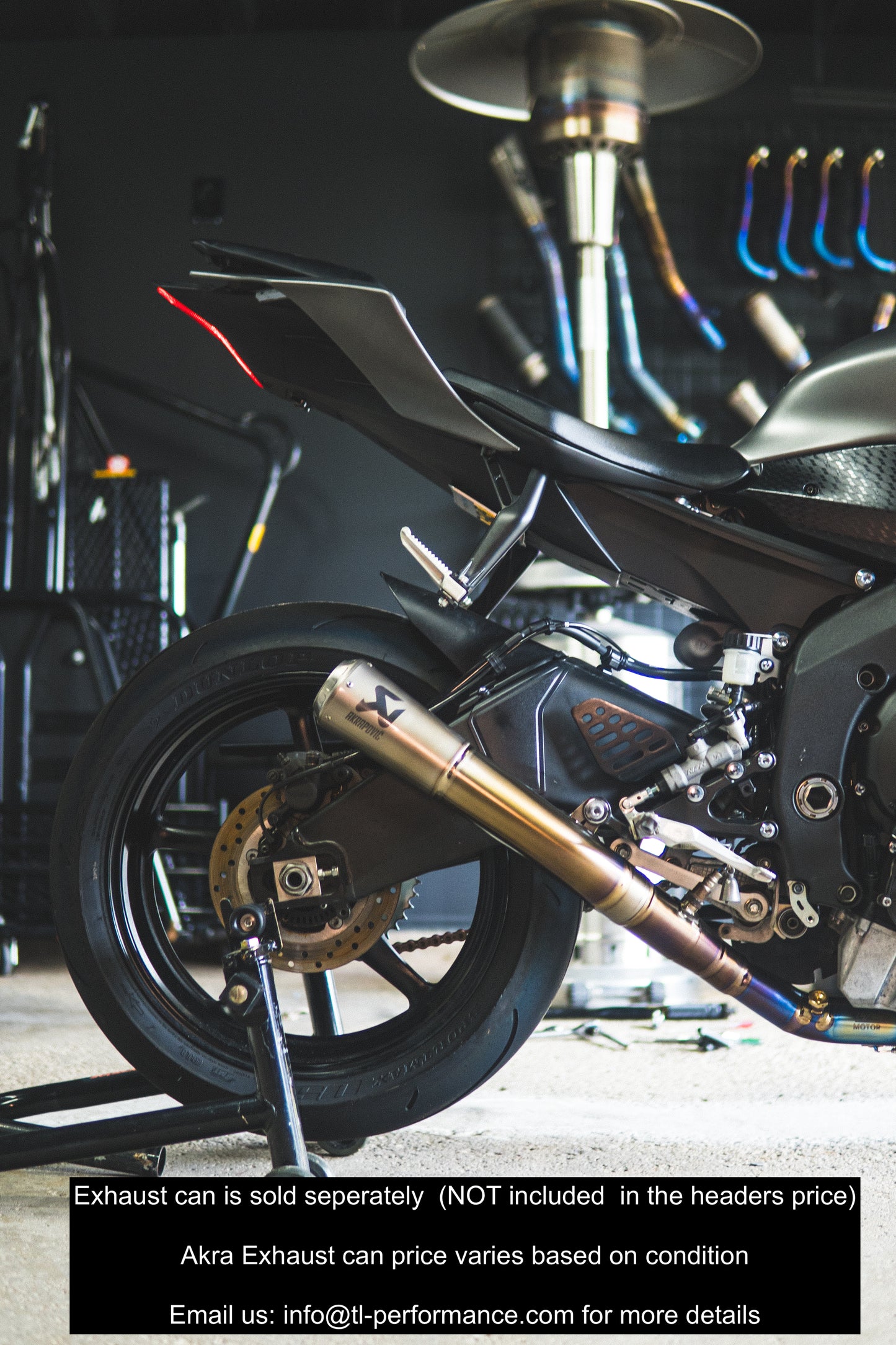Custom Titanium Headers for 2017 - 2025 Yamaha R6