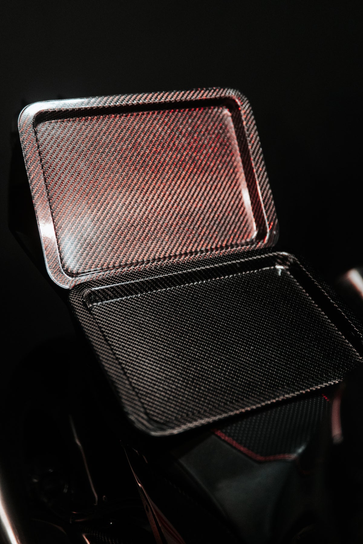 Carbon Fiber Tray for Tools, Keys, Watches 9"x13"