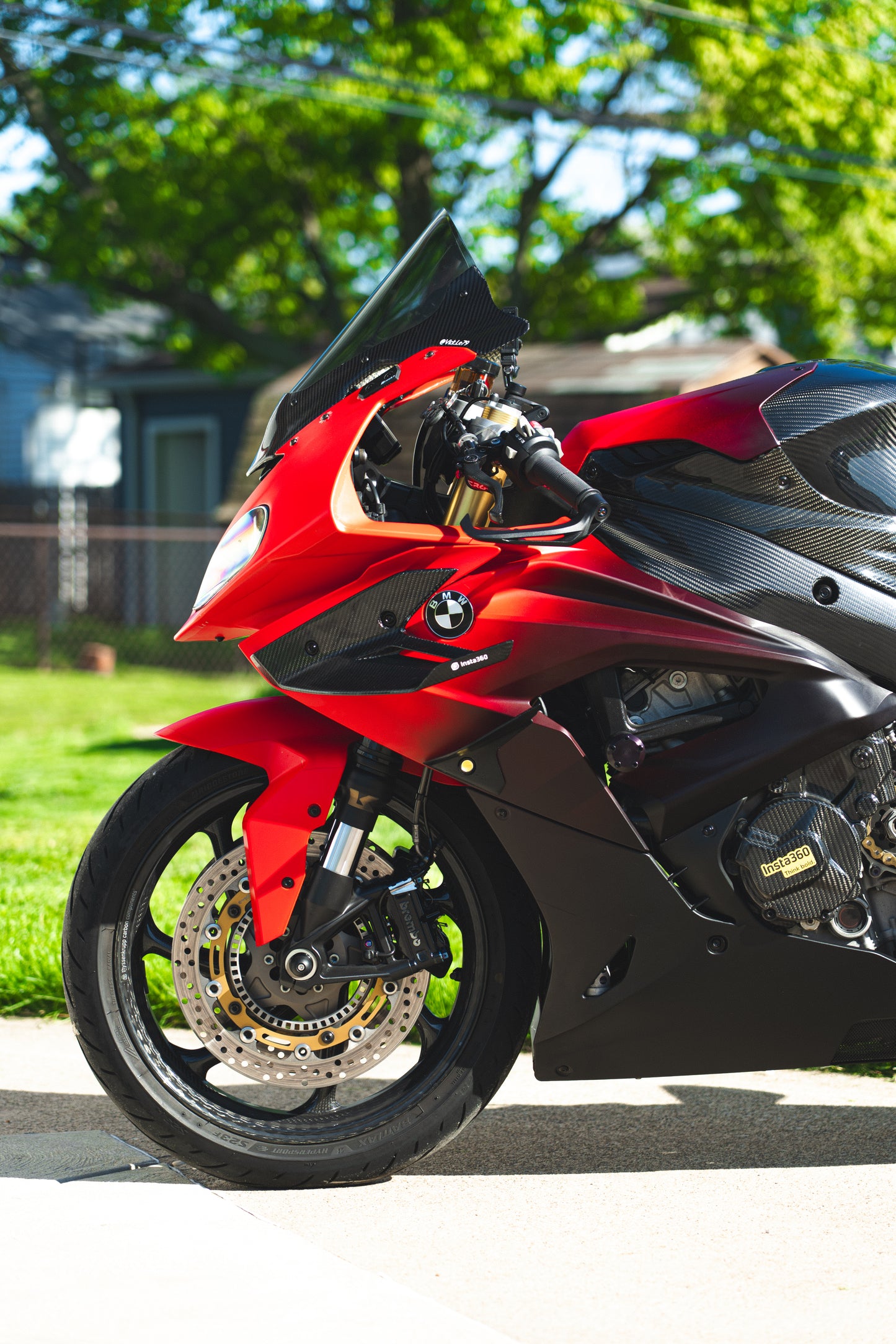 Carbon Fiber Turn Signal Intergrated Winglets for 2015 - 2019 BMW S1000RR (K46)