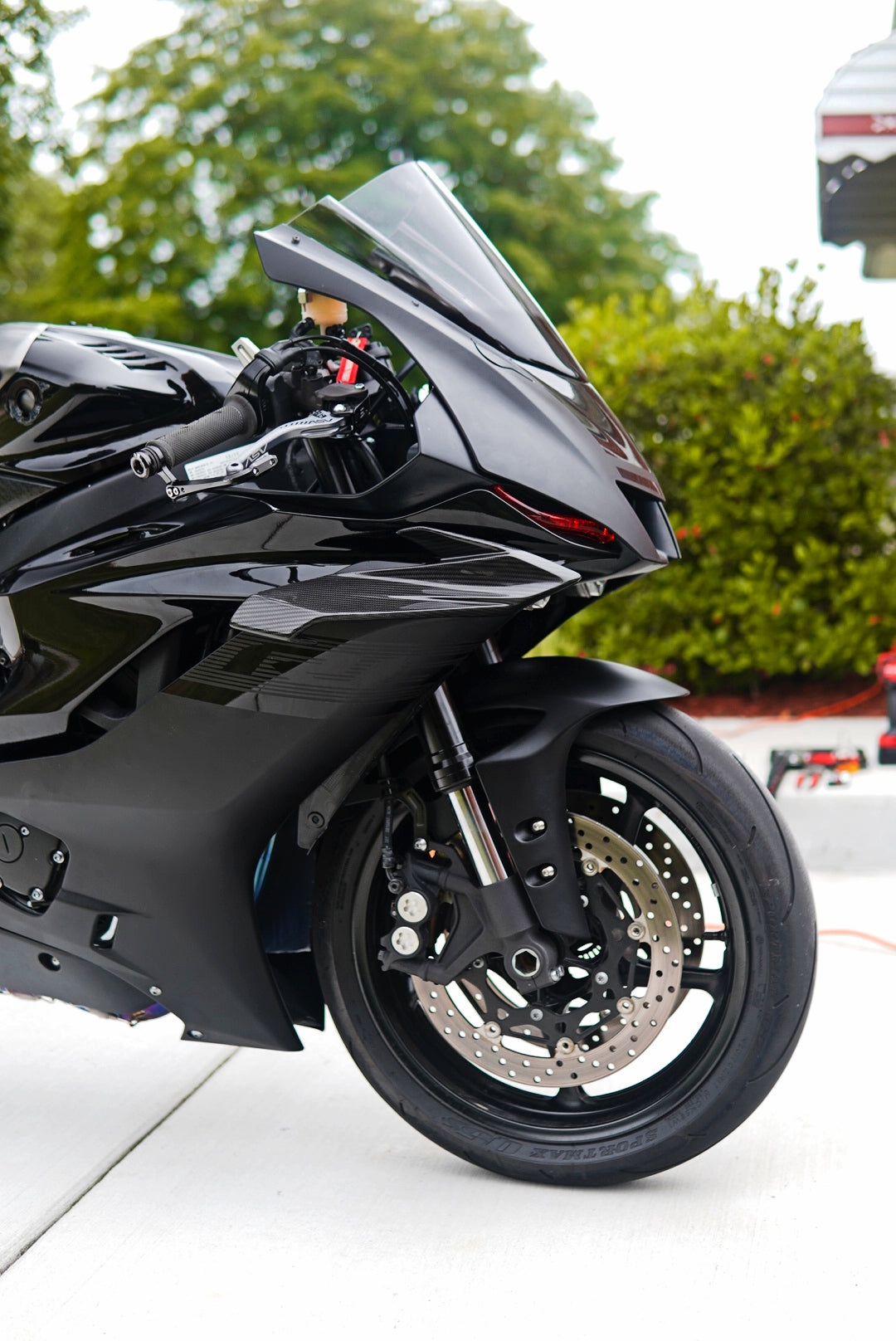 Dry Carbon Fiber Winglets for 2017-2025 YAMAHA R6