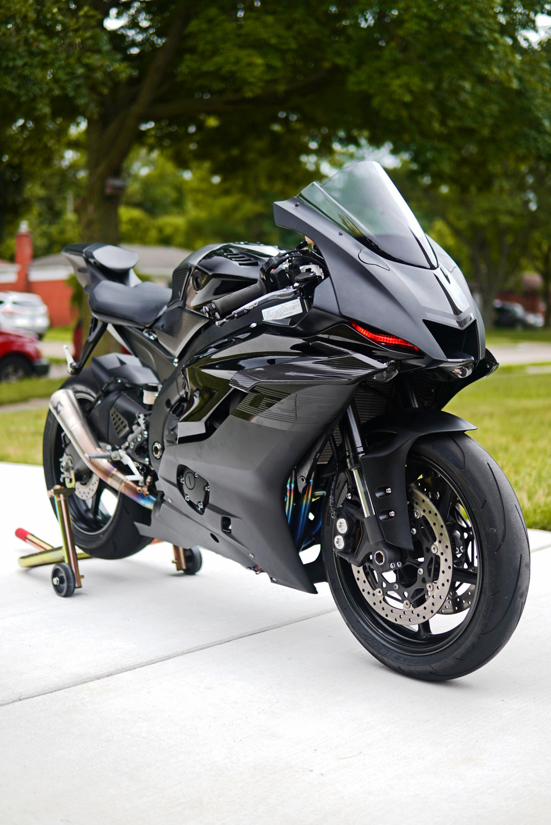 Dry Carbon Fiber Winglets for 2017-2025 YAMAHA R6