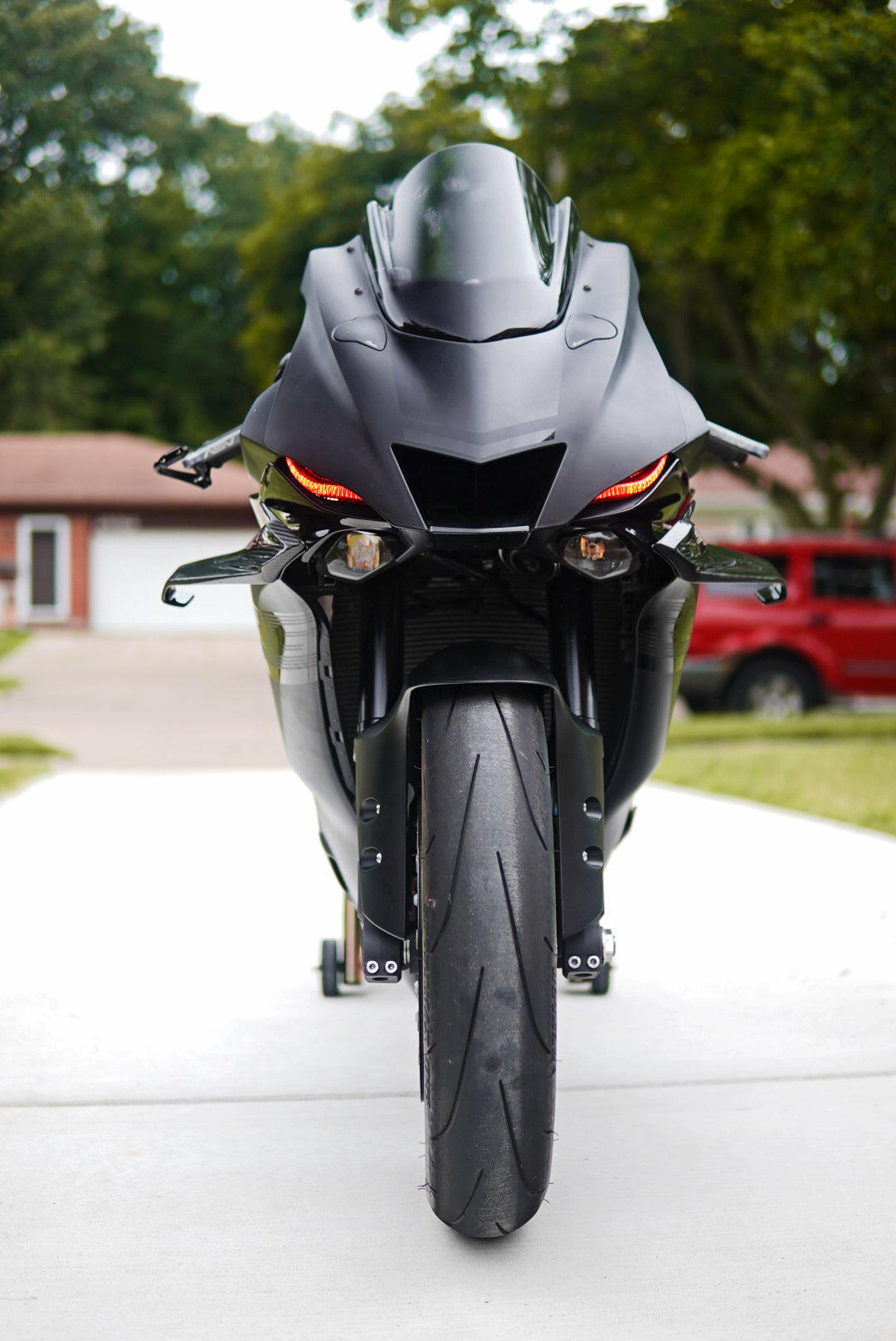 Dry Carbon Fiber Winglets for 2017-2025 YAMAHA R6