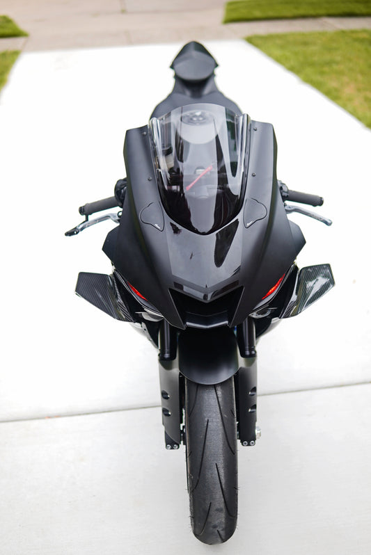Dry Carbon Fiber Winglets for 2017-2025 YAMAHA R6