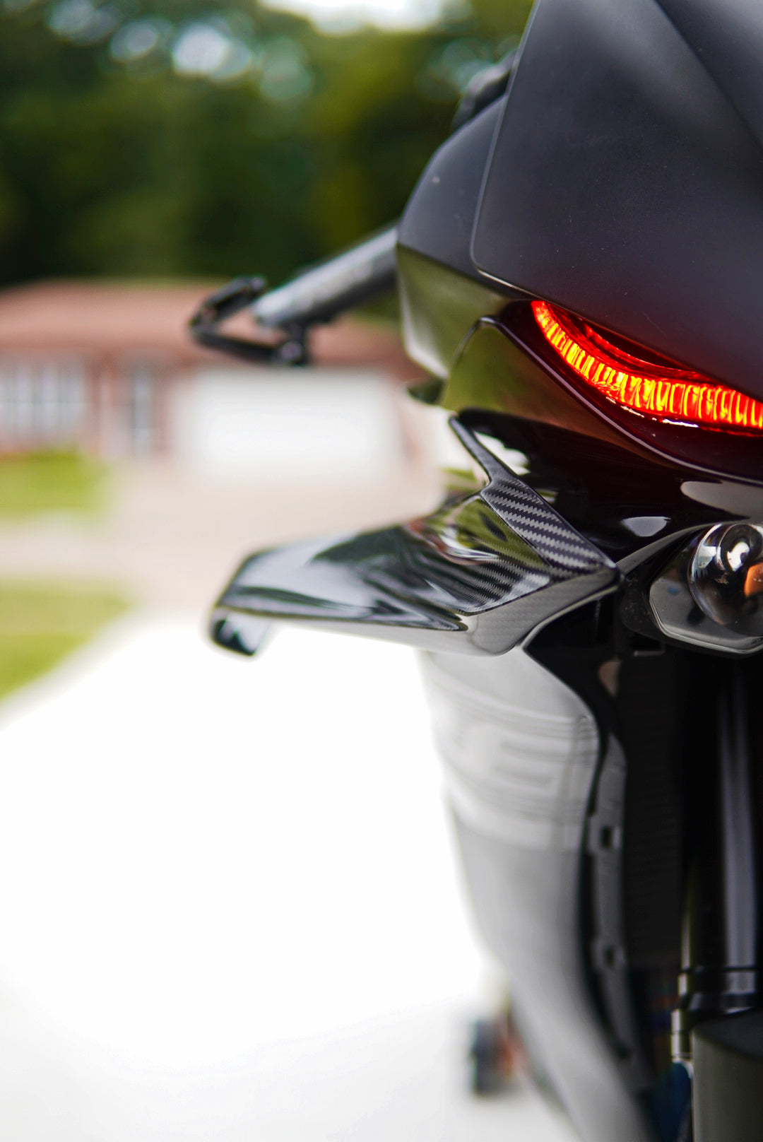 Dry Carbon Fiber Winglets for 2017-2025 YAMAHA R6