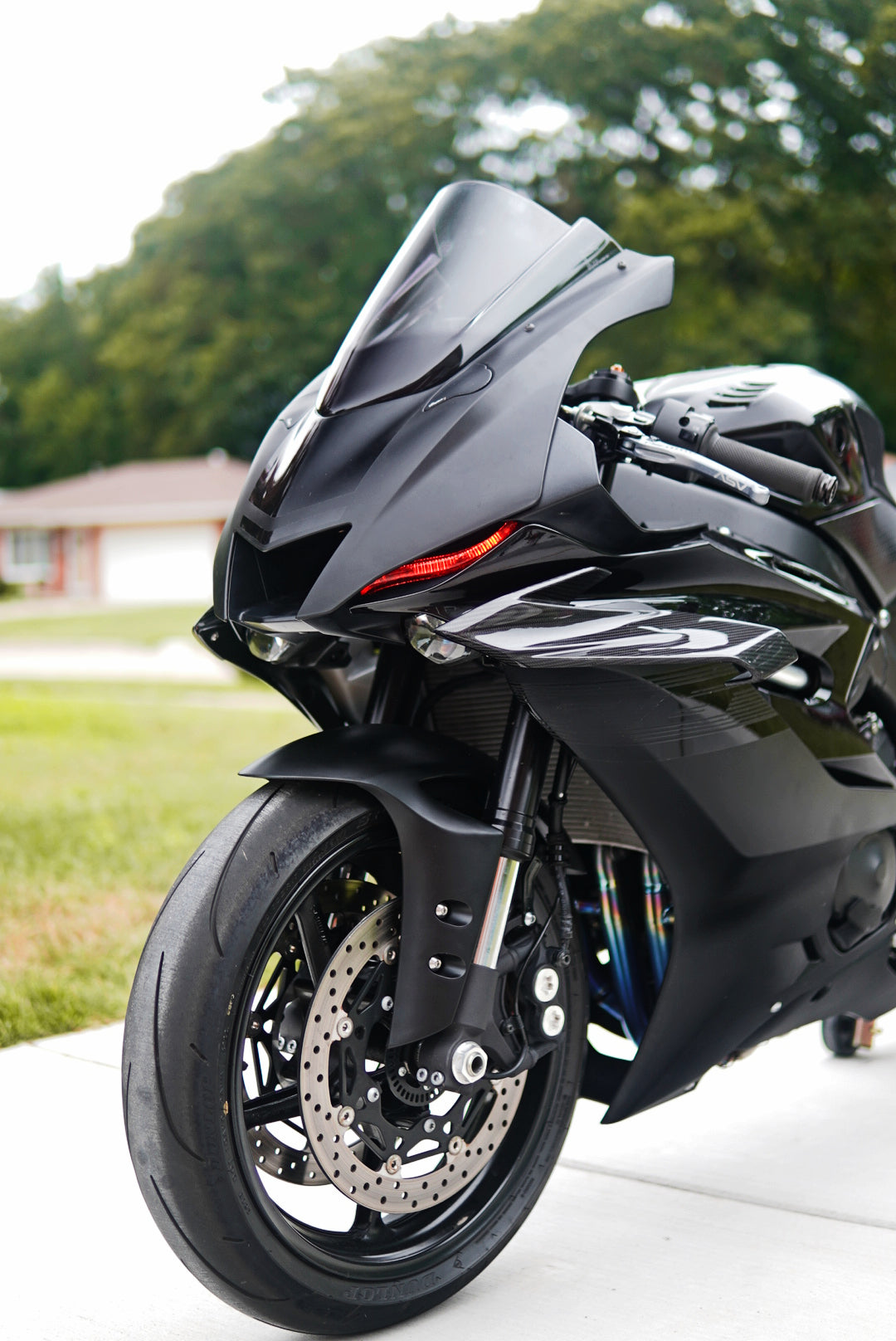 Dry Carbon Fiber Winglets for 2017-2025 YAMAHA R6