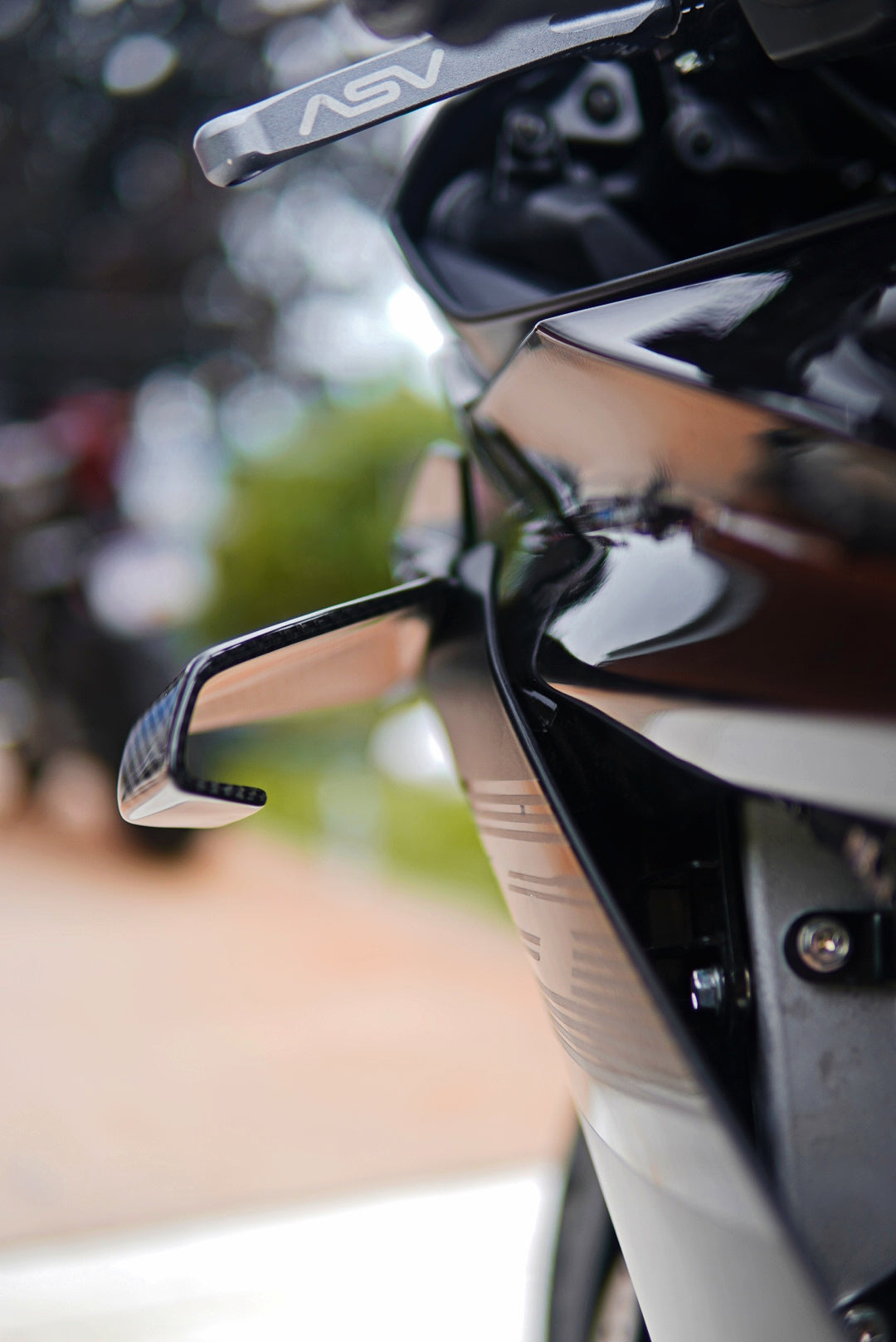 Dry Carbon Fiber Winglets for 2017-2025 YAMAHA R6