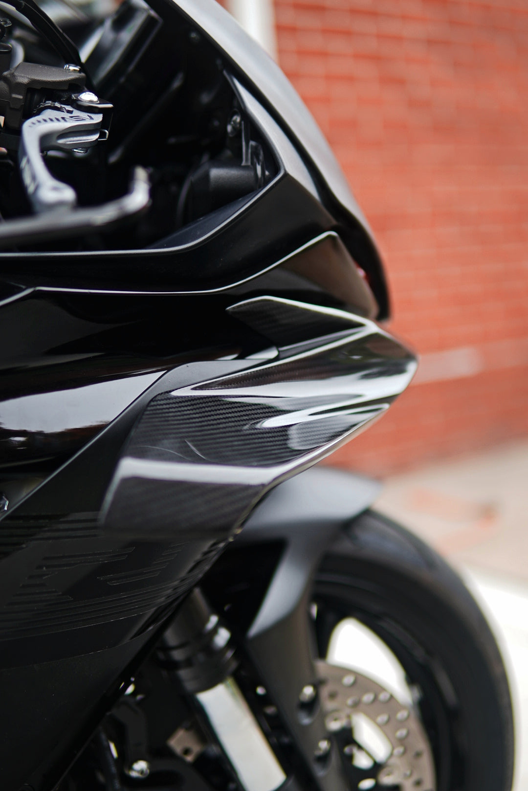 Dry Carbon Fiber Winglets for 2017-2025 YAMAHA R6
