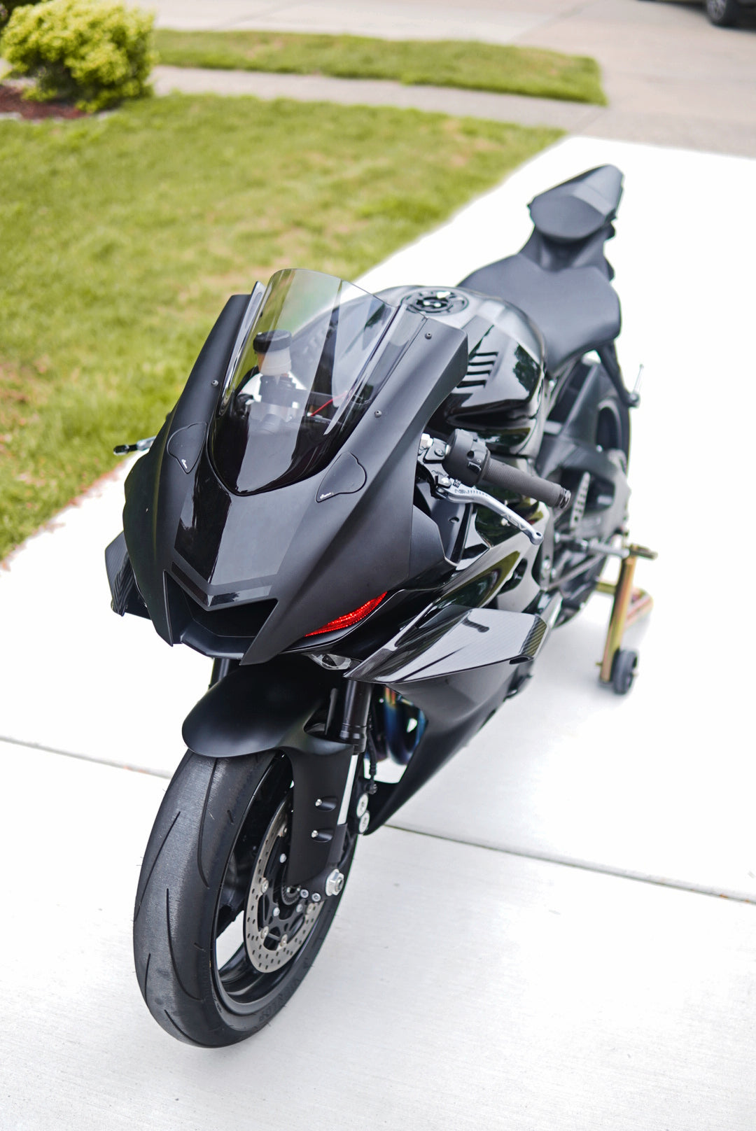 Dry Carbon Fiber Winglets for 2017-2025 YAMAHA R6