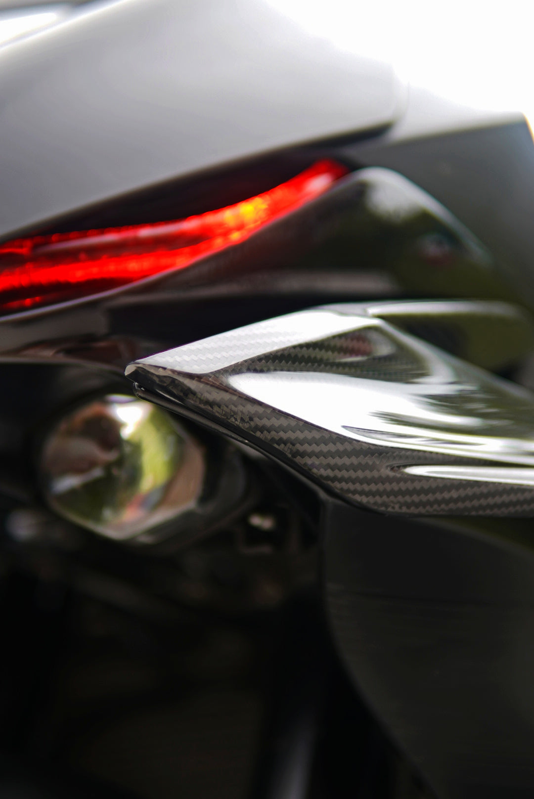 Dry Carbon Fiber Winglets for 2017-2025 YAMAHA R6