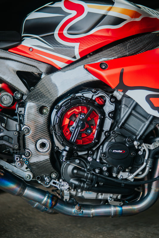 2015 - 2026 Yamaha R1 / R1M / MT10 Clear Clutch Cover (RN32 RN49 RN65)