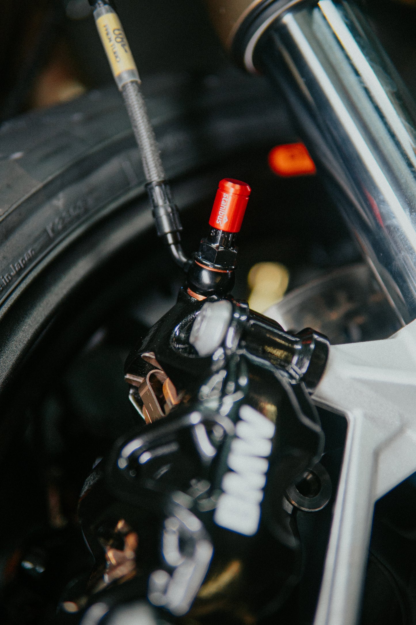 Stahlbus FRONT Caliper Quick Bleeder Set (2) for S1000RR M1000RR K46 / K67