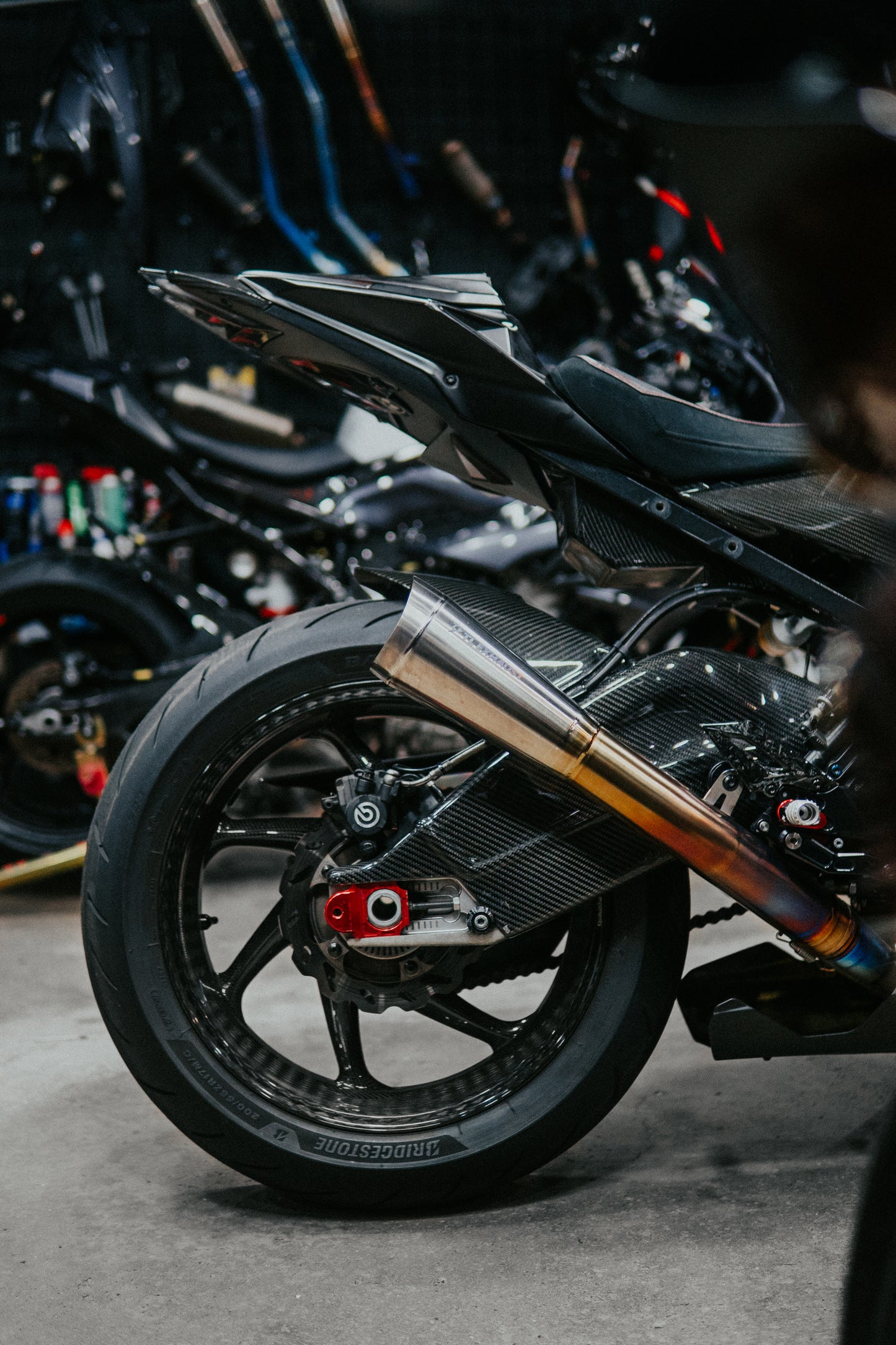 TL Motor FULL Titanium Exhaust for 2010 - 2019 BMW S1000RR / S1000R K46