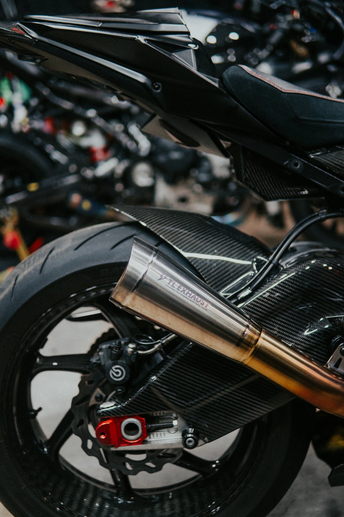 TL Motor FULL Titanium Exhaust for 2010 - 2019 BMW S1000RR / S1000R K46