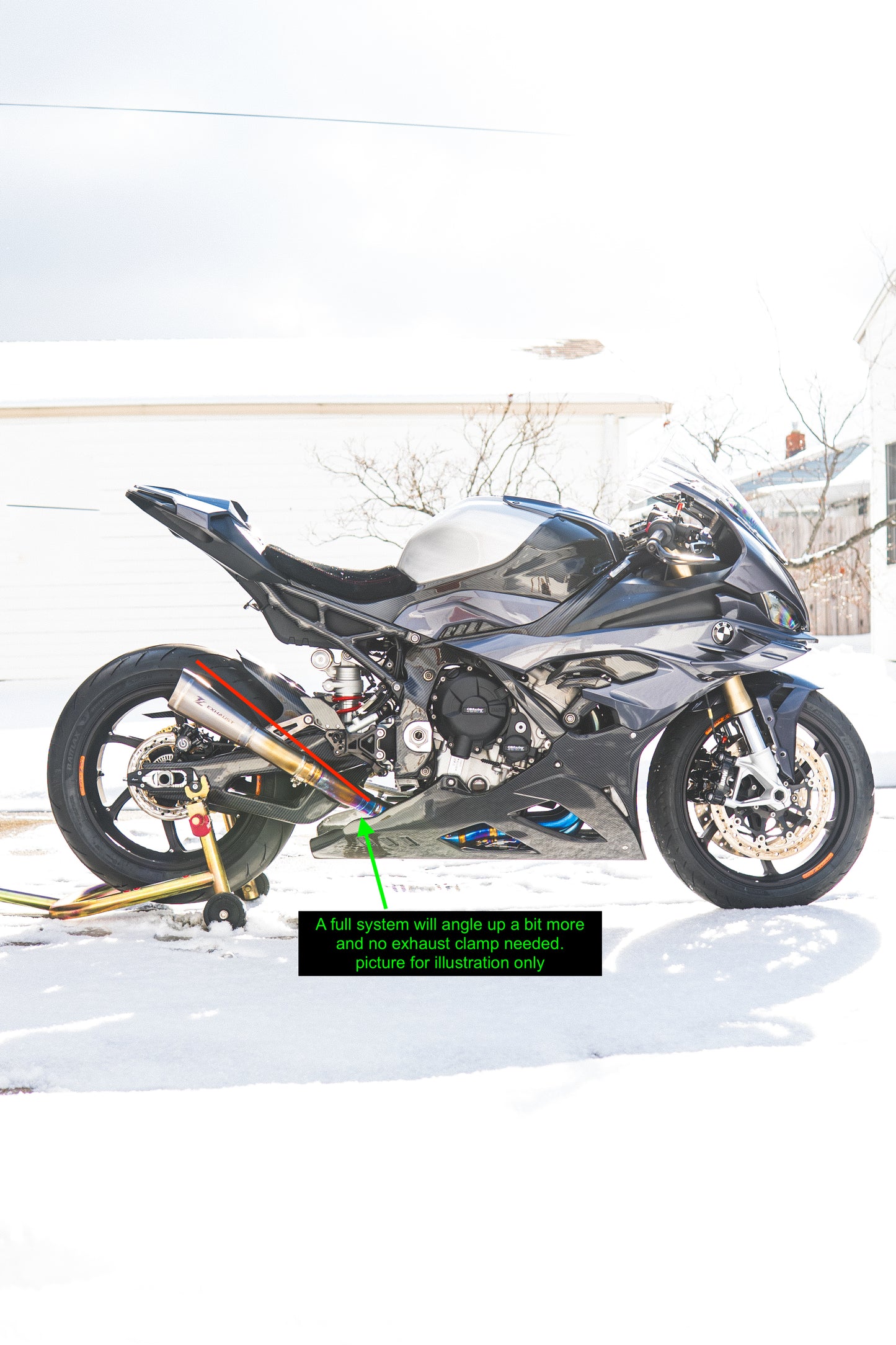 Full TL Motor Exhaust System for 2020 - 2025 BMW S1000rr / S1000R / M1000rr (K67)