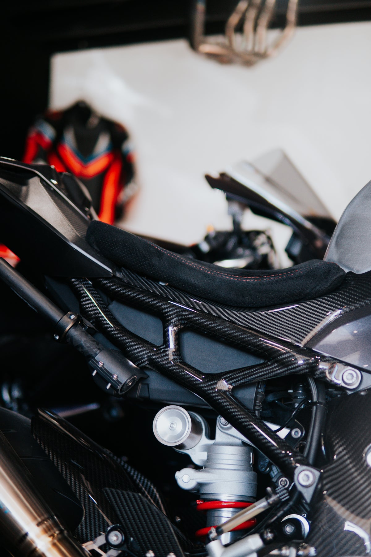 Carbon Fiber Subframe Covers for 2020-2026 S1000RR / M1000RR / M1000R