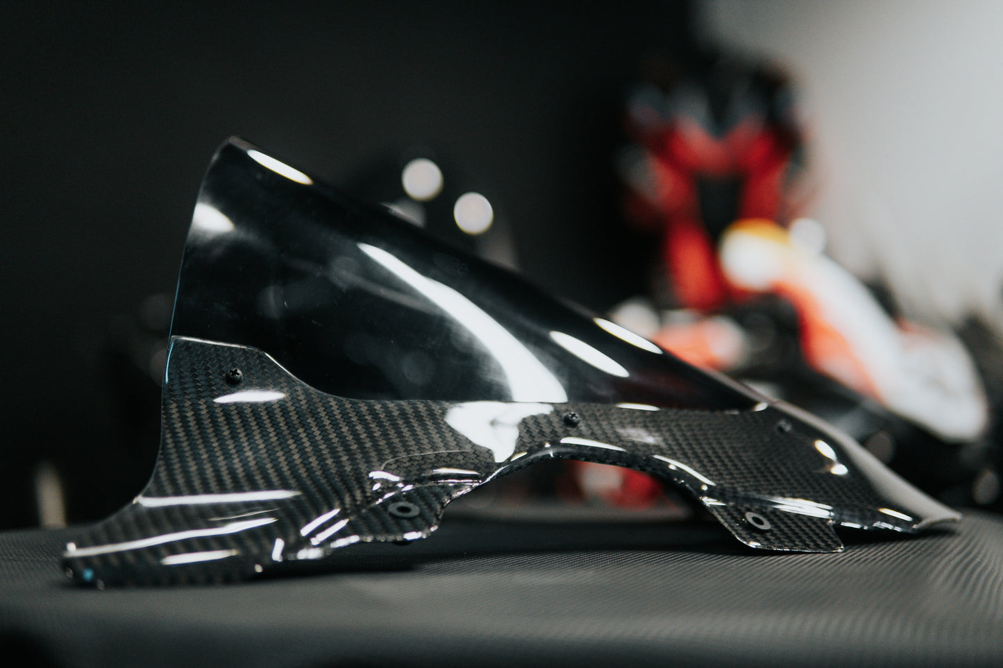 Carbon Fiber Windshield Windscreen for 2015-2018 BMW S1000rr K46