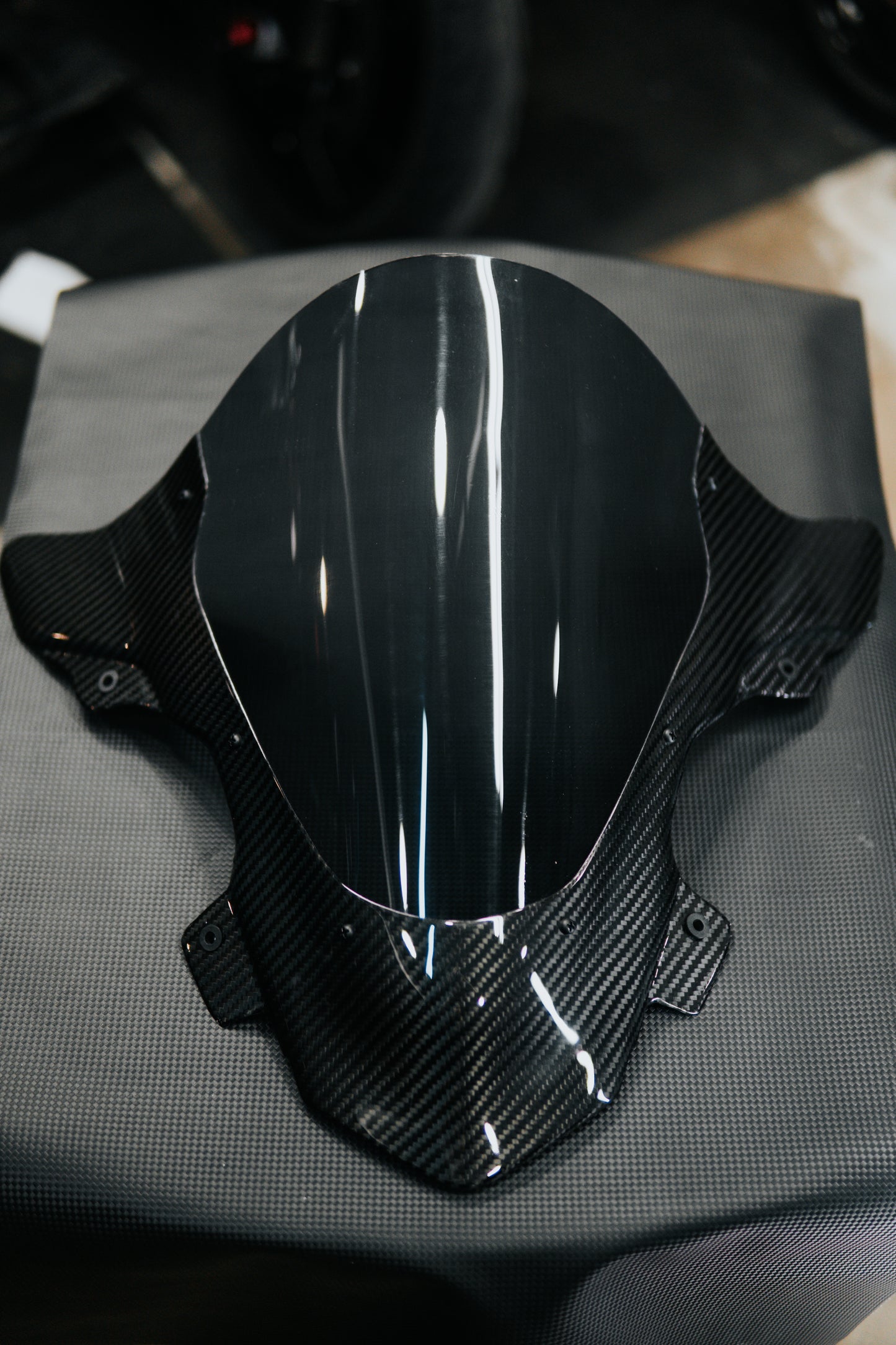 Carbon Fiber Windshield Windscreen for 2015-2018 BMW S1000rr K46
