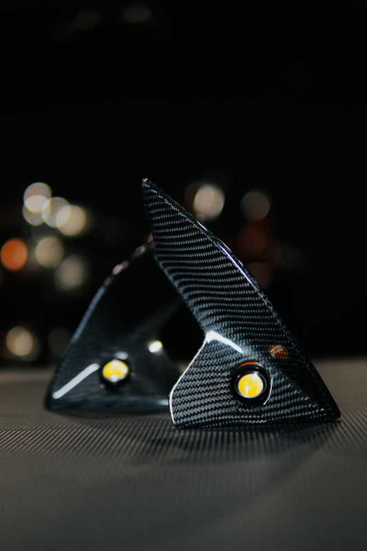 Carbon Fiber Turn Signal Intergrated Winglets for 2015 - 2019 BMW S1000RR (K46)