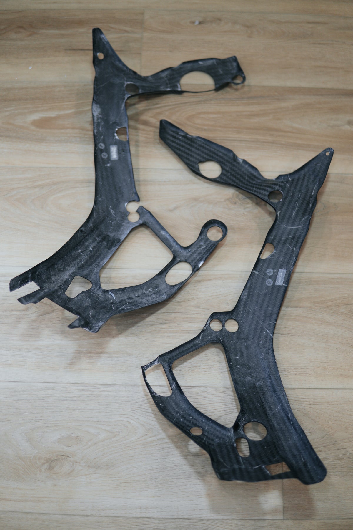 Carbon Fiber Frame Covers for 2020-2026 S1000RR / M1000RR / M1000R