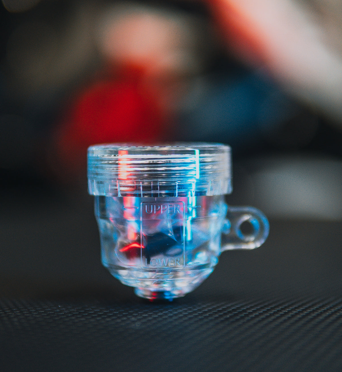 Clear Oil Brake Reservoir - Oil Tank Cup (Dual-Channel)