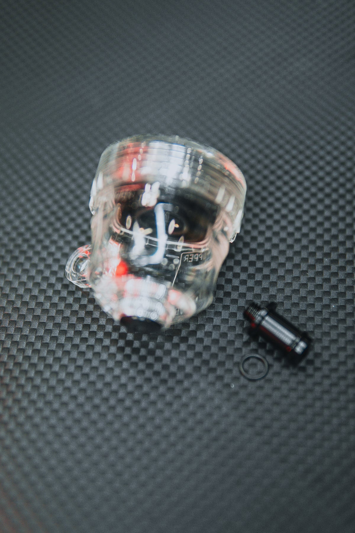 Clear Oil Brake Reservoir - Oil Tank Cup (Dual-Channel)