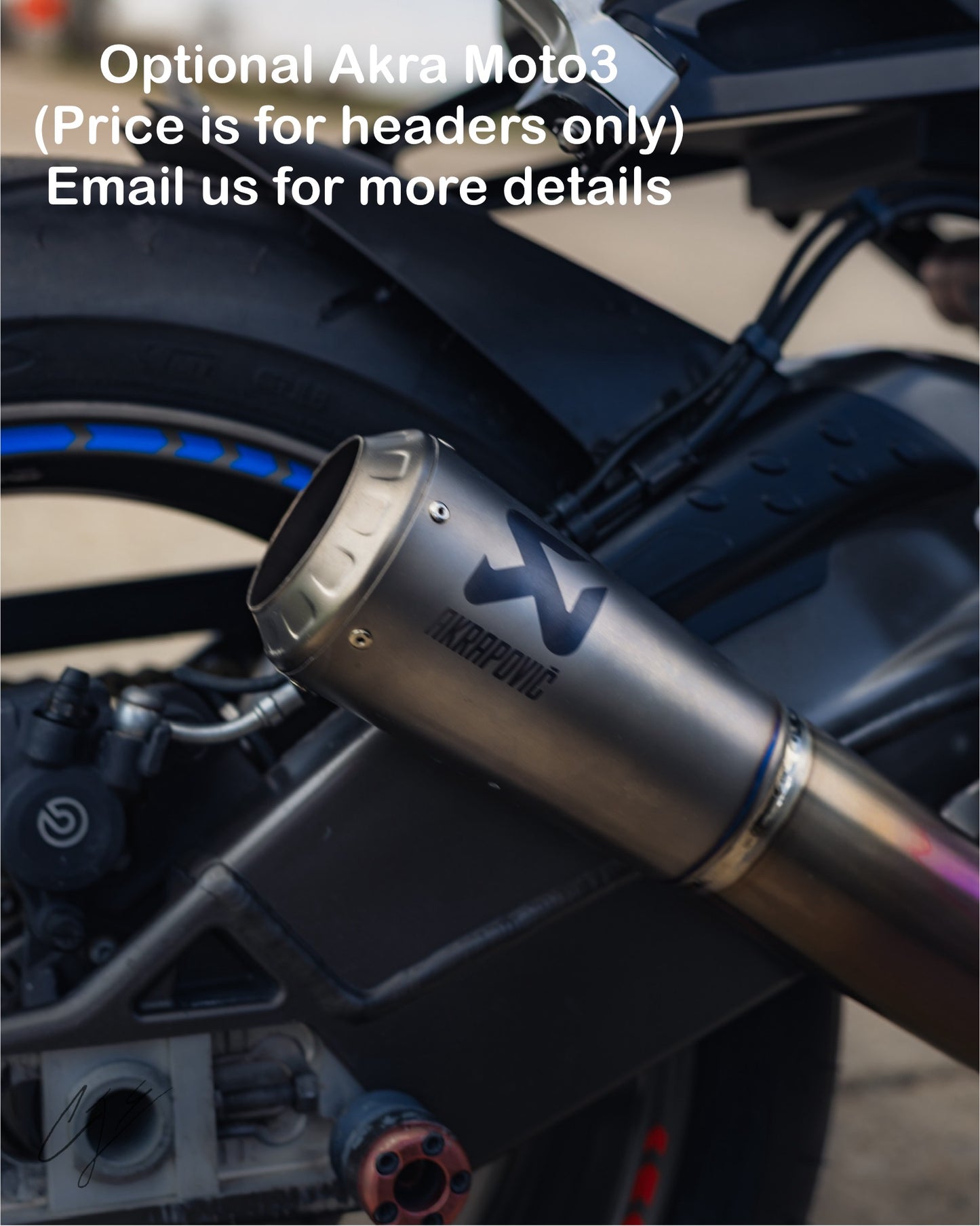 Custom Titanium Headers for 2010 - 2014 BMW S1000rr / S1000R (K46)