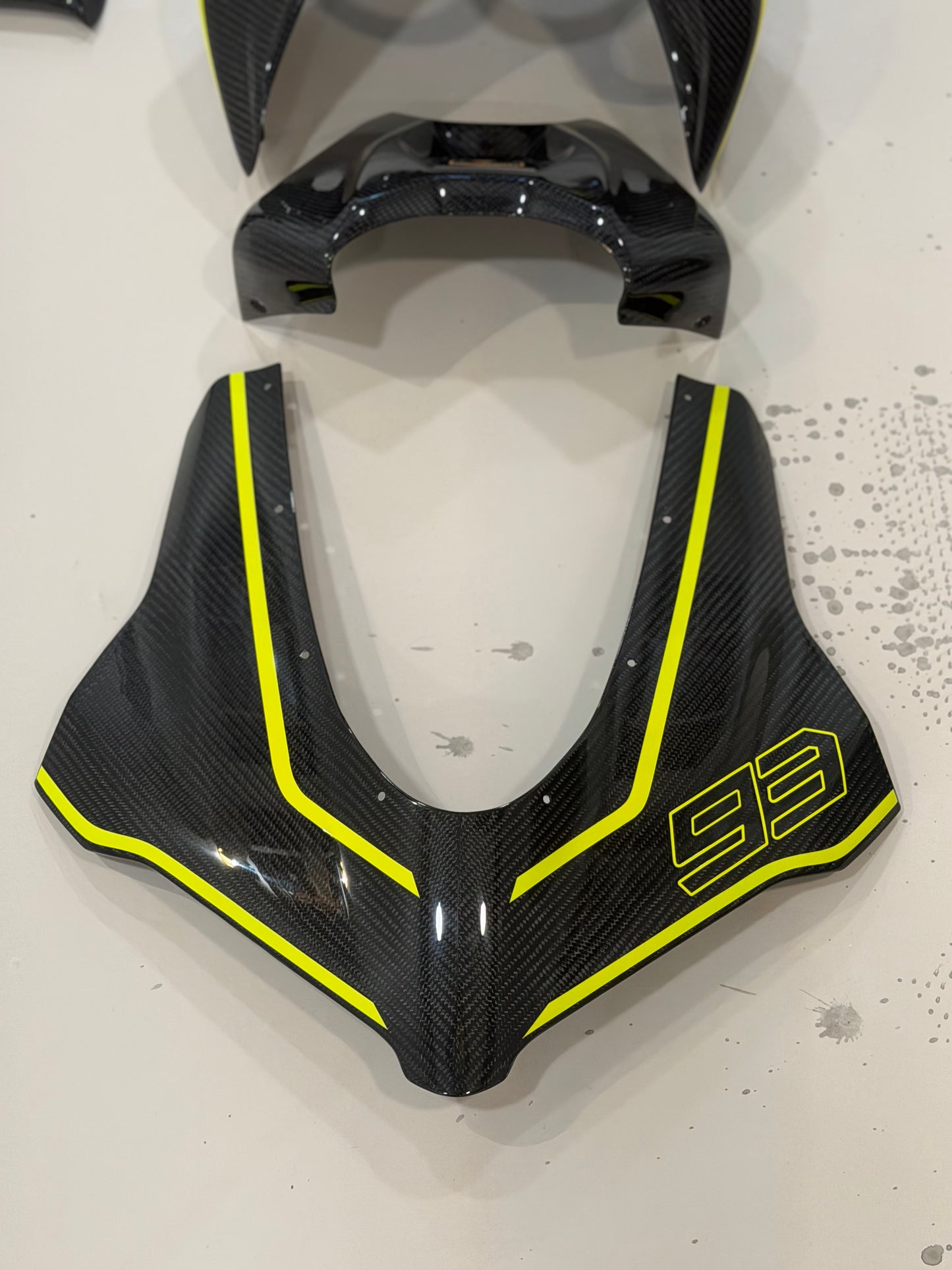 Lamborghini Style Carbon fiber body fairing for 2025-2026 Ducati Panigale V4