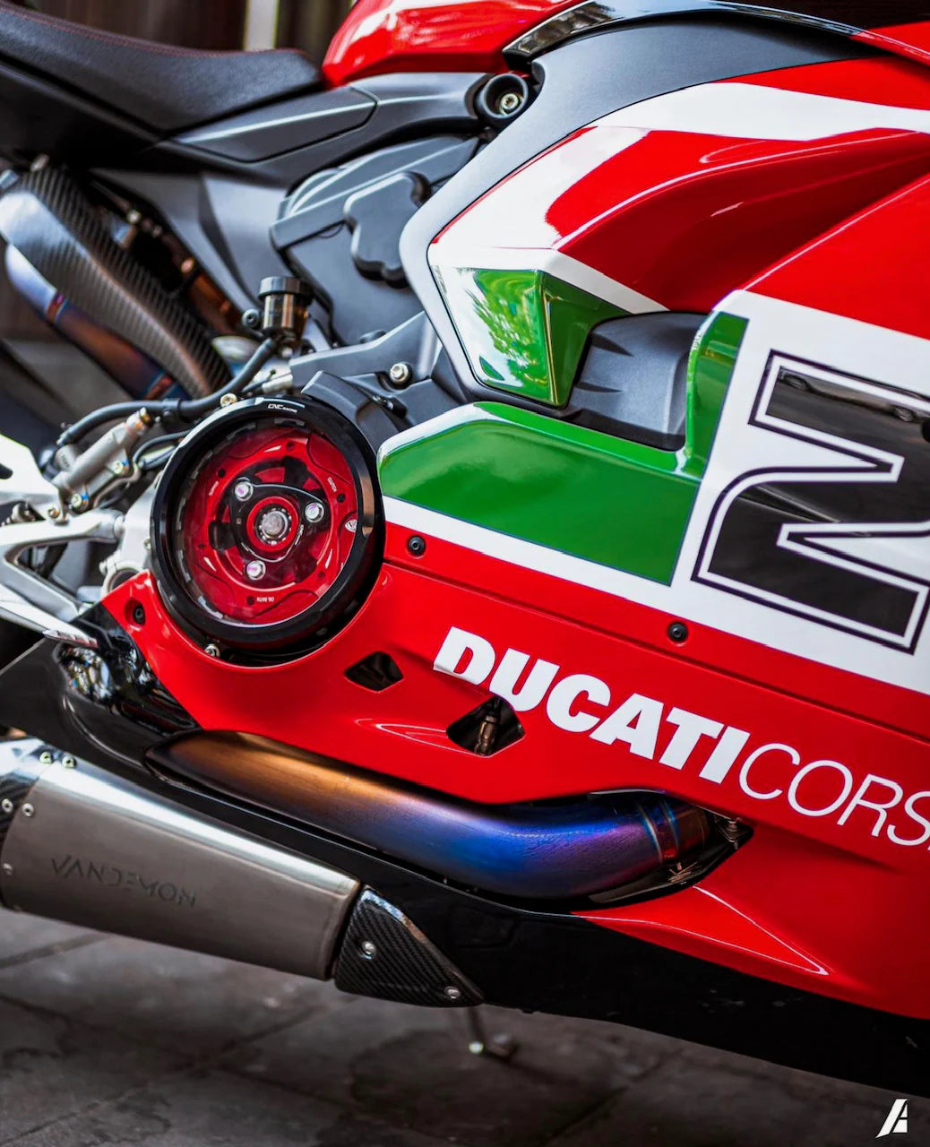 2019 - 2023 Ducati V2 Panigale & Streetfighter Titanium Exhaust - Low Mount