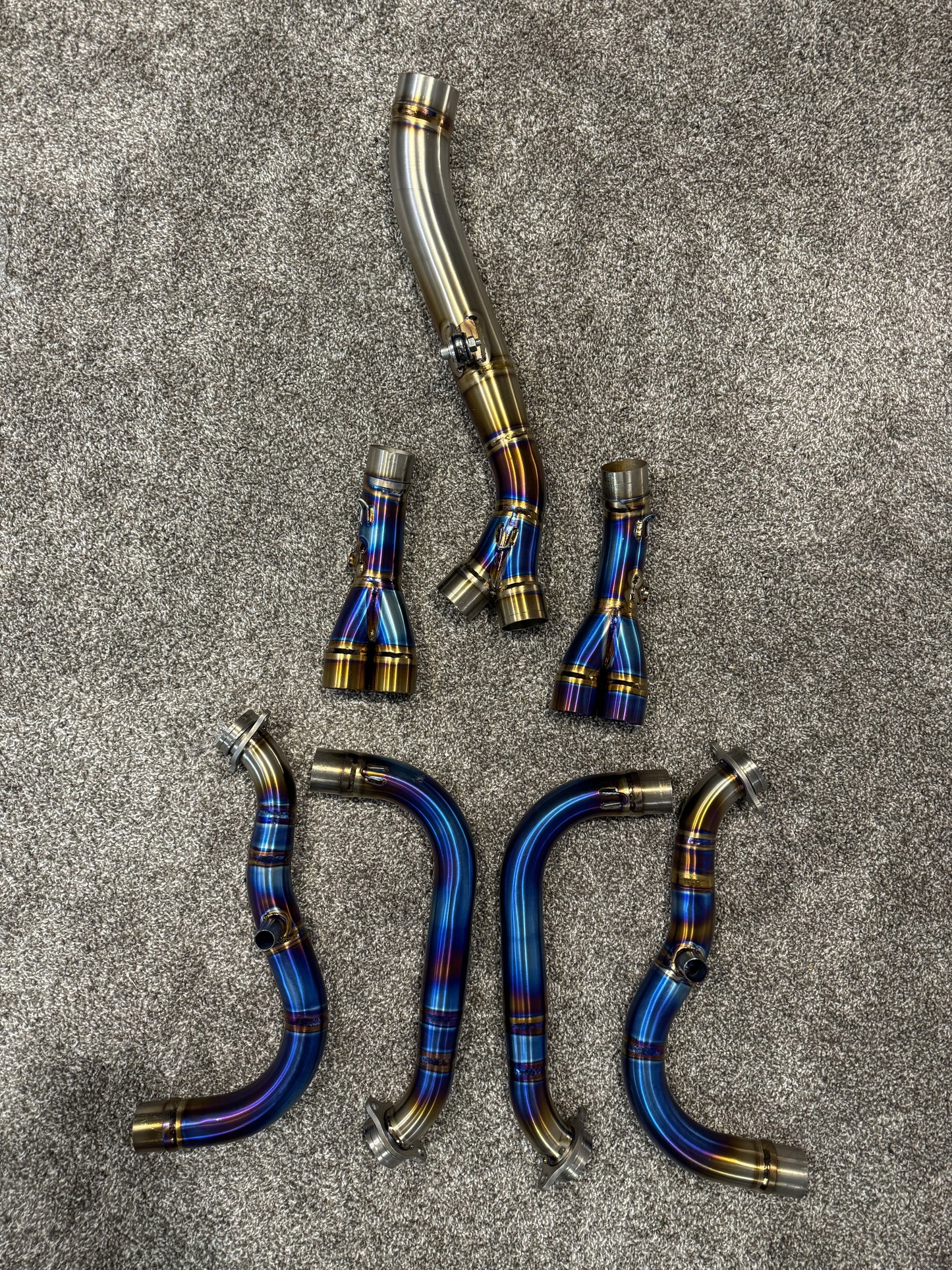 Custom Titanium Headers for 2010 - 2014 BMW S1000rr / S1000R (K46)