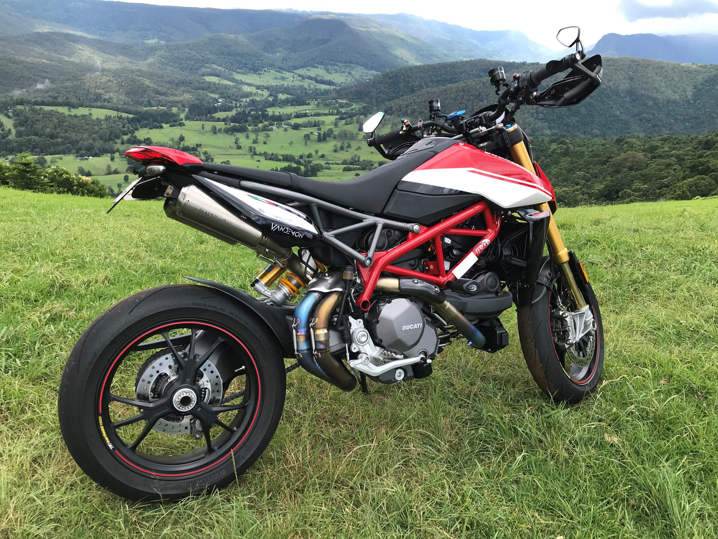 2019 - 2024 Ducati Hypermotard 950 & 950SP Vandemon Titanium Exhaust