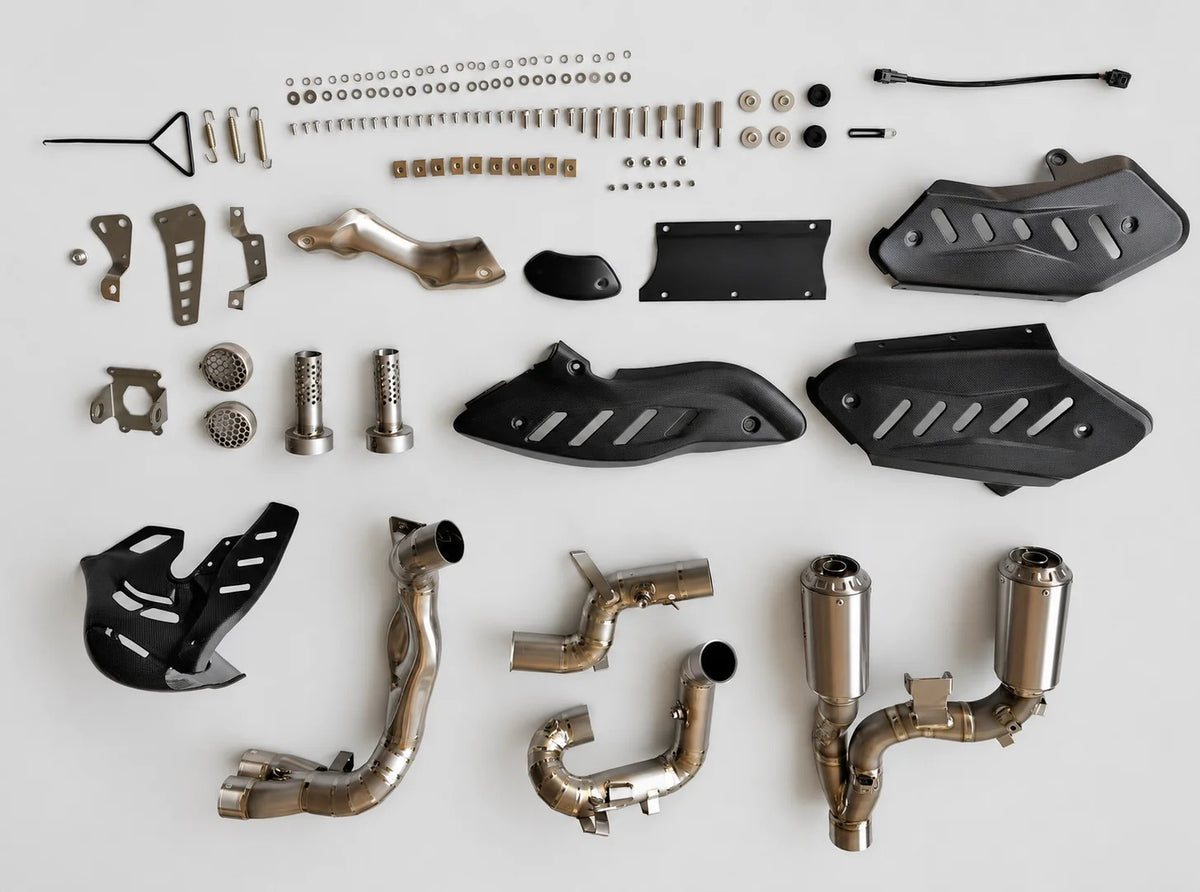 2025 - 2026 Ducati Panigale/ Streetfighter V4 / V4S High Mount Titanium Slip-on Exhaust