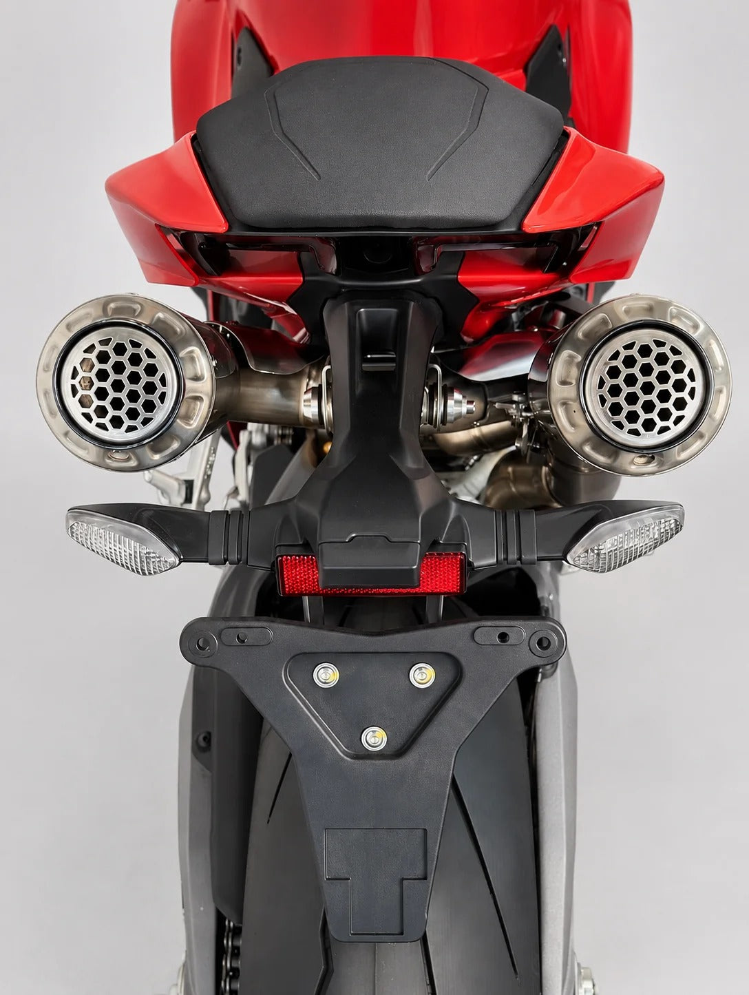 2025 - 2026 Ducati Panigale/ Streetfighter V4 / V4S High Mount Titanium Slip-on Exhaust