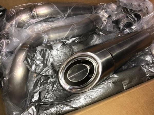 2015 - 2024 Kawasaki Ninja H2 & H2R Vandemon Brushed Titanium Exhaust