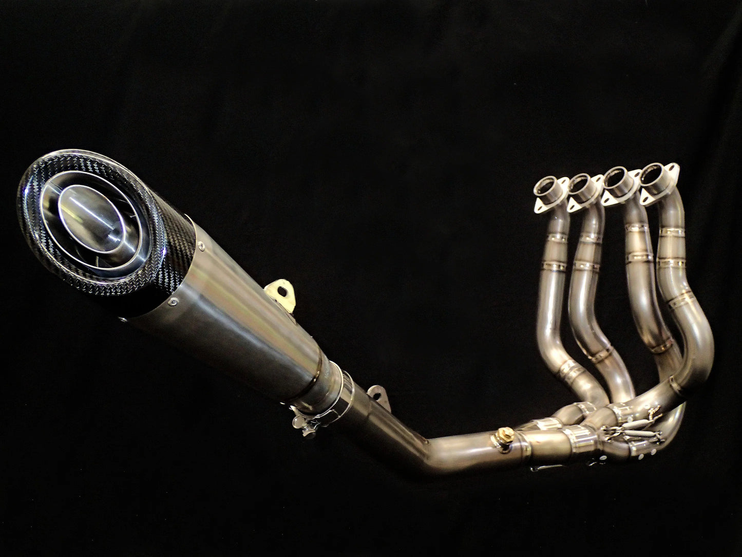 2015 - 2024 Kawasaki Ninja H2 & H2R Vandemon Brushed Titanium Exhaust