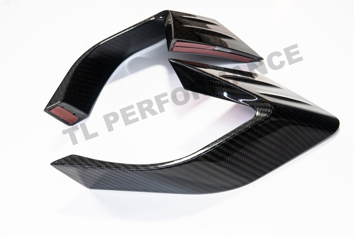 Winglet Design R1 Design Dry Carbon Fiber Winglets for 2015-2019 YAMAHA R1 RN32 – TL Motor